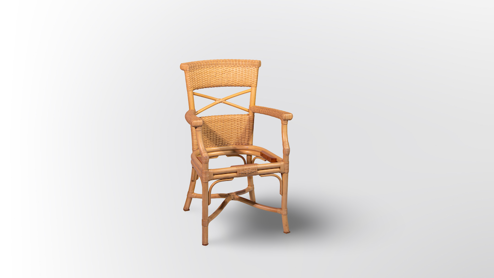 Chaise Sirocco : L'essence de l'élégance en rotin – Image 2
