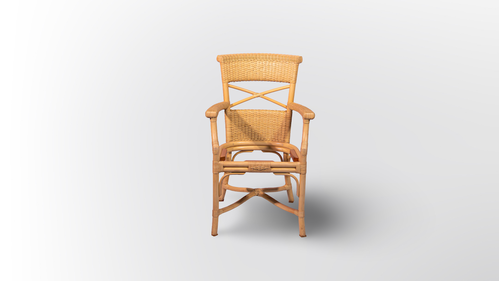 Chaise Sirocco : L'essence de l'élégance en rotin – Image 3