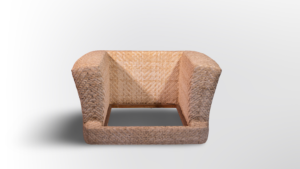 Chaise Oasis : Une Retraite Tissée en Rotin